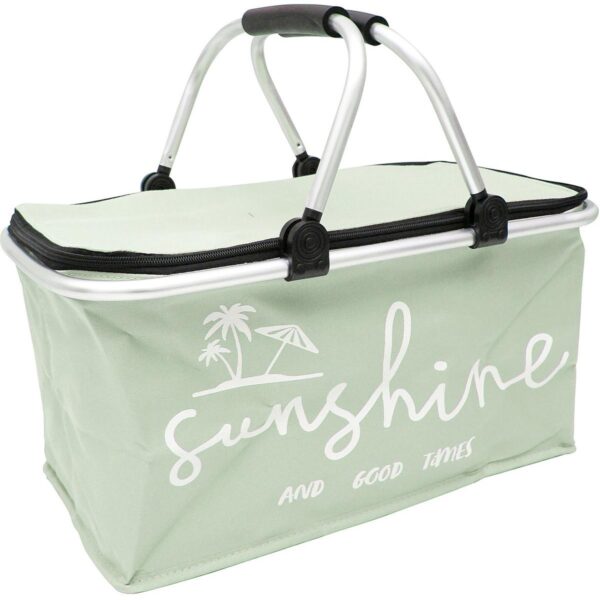 KOSZYK TURYSTYCZNY SKŁADANY TERMICZNY 35L REDCLIFFS ZIELONY