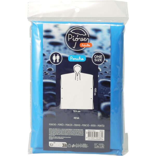 PELERYNA PRZECIWDESZCZOWA PŁASZCZ PONCZO